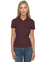Casual Classics Ladies Polo C101L - Maroon