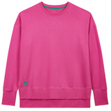 Lounger Longline Sweatshirt - Vibrant Blue S/M