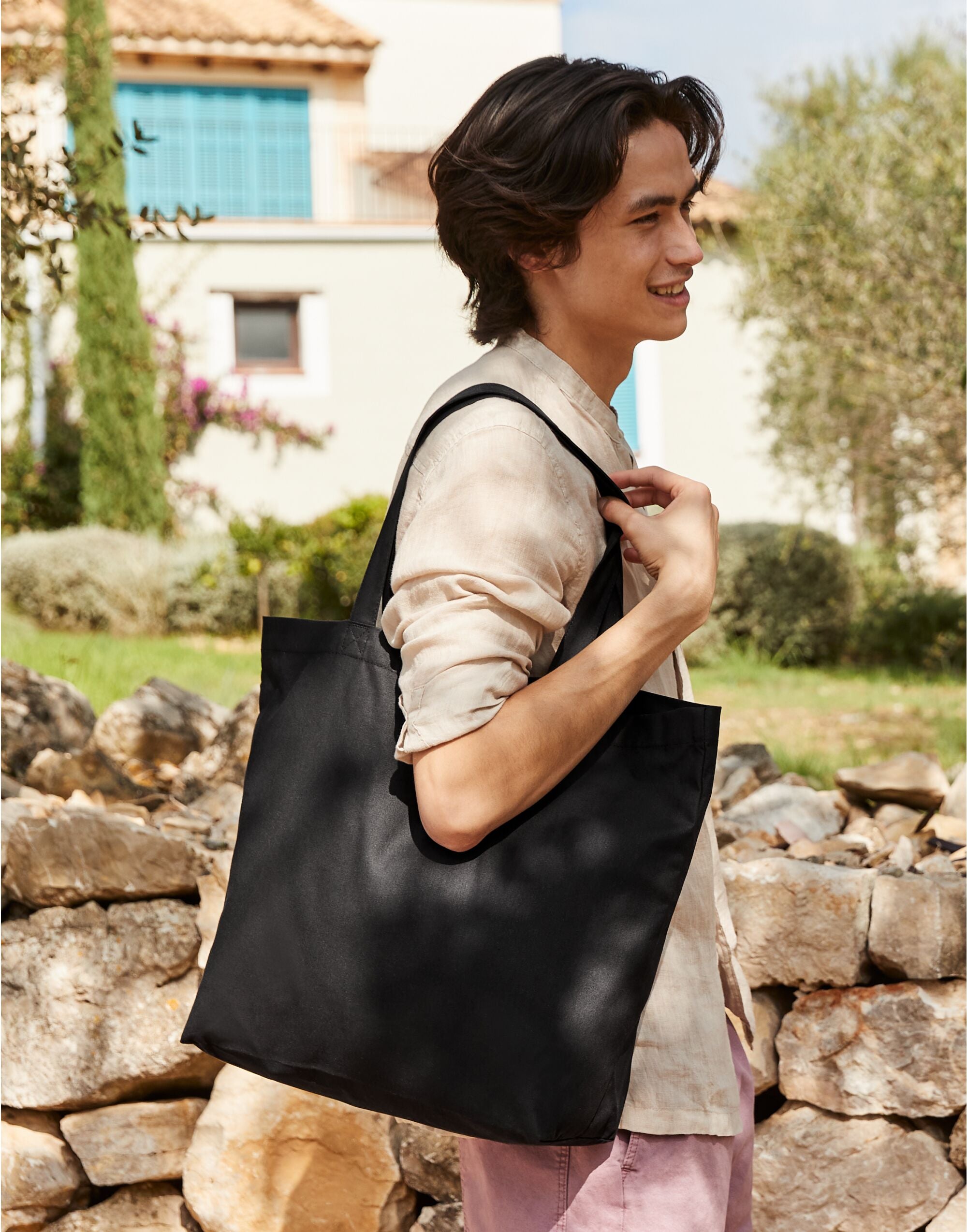 Westford Mill Recycled Cotton Maxi Tote W925