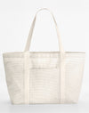 Westford Mill Striped Organic Cotton Shopper W255