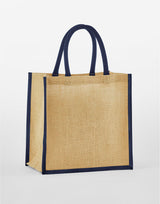 Westford Mill Natural Starched Jute Mini Gift Bag W477