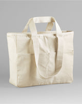 Westford Mill Double Handle Cargo Pocket Tote W604