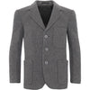 Blue Max Banner Flannel Boys Zip Entry Blazer SS10E
