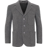 Blue Max Banner Flannel Boys Zip Entry Blazer SS10E