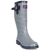 Trespass Samira Wellies Navy Stripe