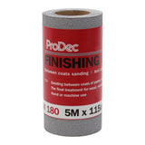 ProDec 5m Finishing Paper - 180 Grit