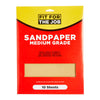 Fit For The Job 10pk Sandpaper - Medium Grade