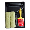 ProDec 9" x 1.5" Twin Masonry Roller, 4" Brush & Tray Kit