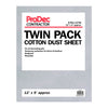 ProDec Contractor Twin Pack 12' x 9' Contractor Cotton Twill Dust Sheet