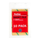 ProDec 10pk 4" Short Pile Woven Mini Roller