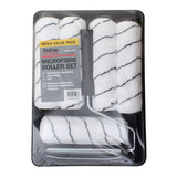ProDec Advance 9" x 1.75" 5 sleeve Microfibre Roller Kit - Plastic Handle