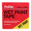 ProDec 60mm x 200m Non-Adhesive Wet Paint Tape
