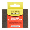 Fit For The Job Flexible Sanding Block - Medium/Coarse Grade