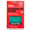 ProDec 10pk Ali Oxide Sheets 230mm x 140mm - Assorted Grits