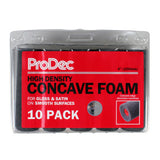 ProDec 10pk 4" HD Concave Foam Mini Rollers