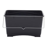Unbranded 10 Litre Black Plastic Scuttle