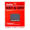 ProDec 10pk Wet & Dry 230mm x 280mm - Assorted Grades