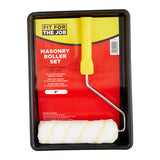 Fit For The Job 9" x 1.5" Masonry Roller & Tray Kit
