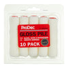 ProDec 10pk 4" Gloss Pile Mini Roller