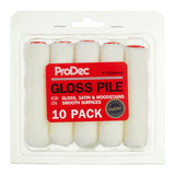 ProDec 10pk 4" Gloss Pile Mini Roller