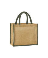 Westford Mill Natural Starched Jute Midi Tote W473